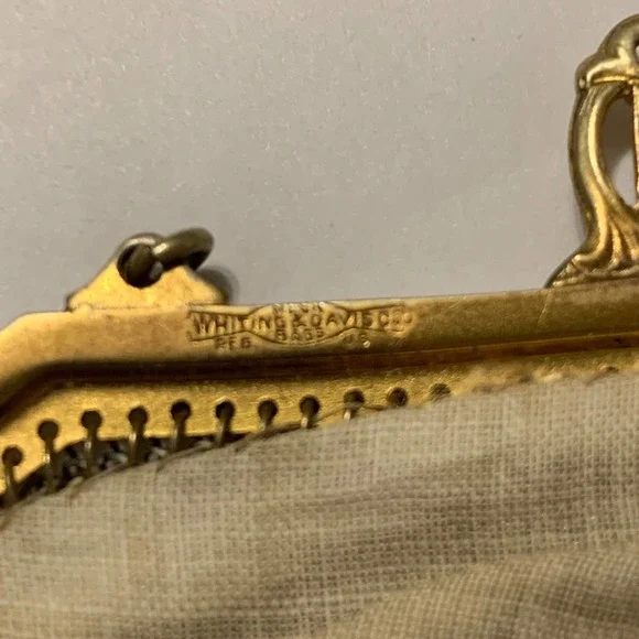 Whiting and Davis Vintage c.20's/30's Mesh Handbag - Picture 12 of 12